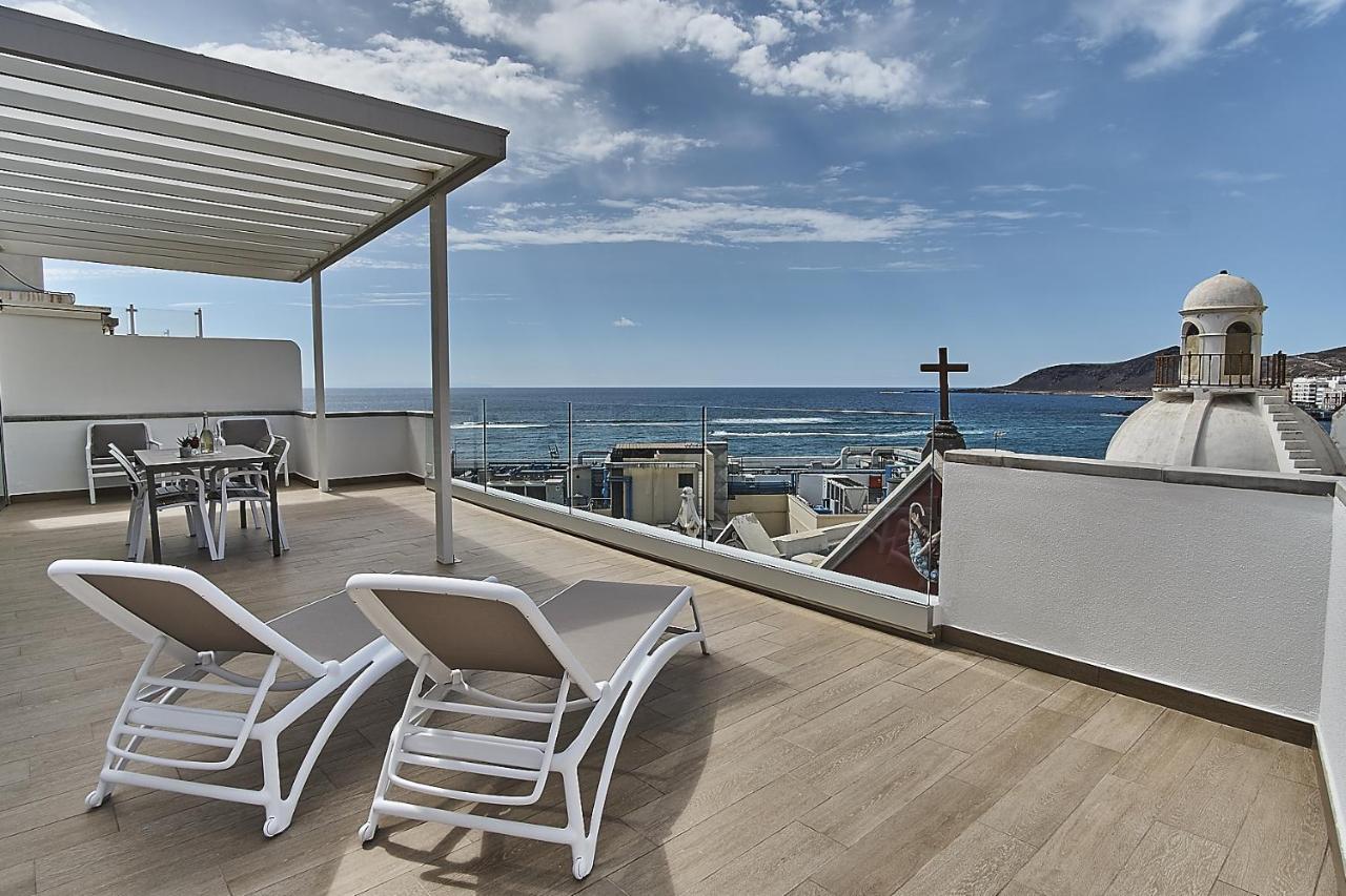 Malibu Canteras Atico 23 Vista Mar - Seaview Penthouse (Adults Only) Las Palmas de Gran Canaria Eksteriør bilde