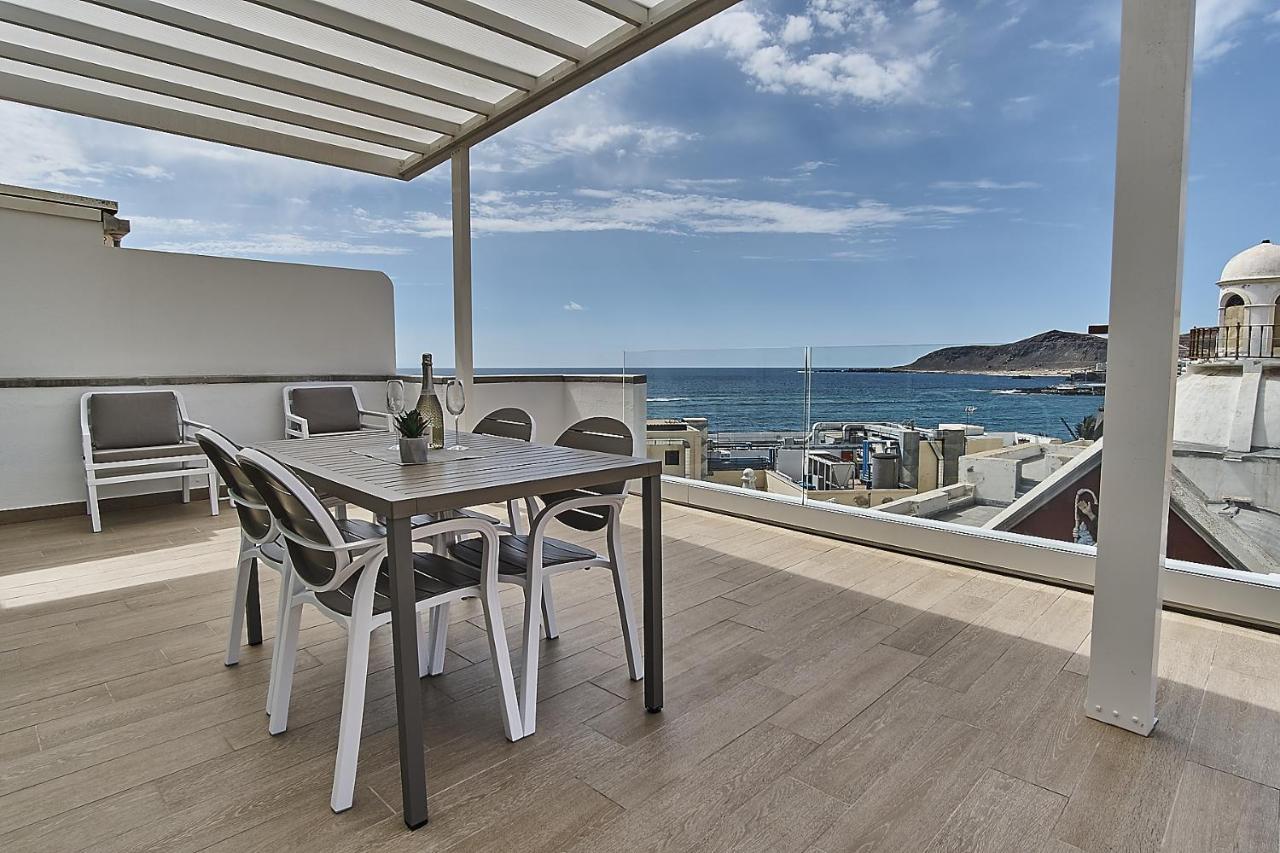 Malibu Canteras Atico 23 Vista Mar - Seaview Penthouse (Adults Only) Las Palmas de Gran Canaria Eksteriør bilde