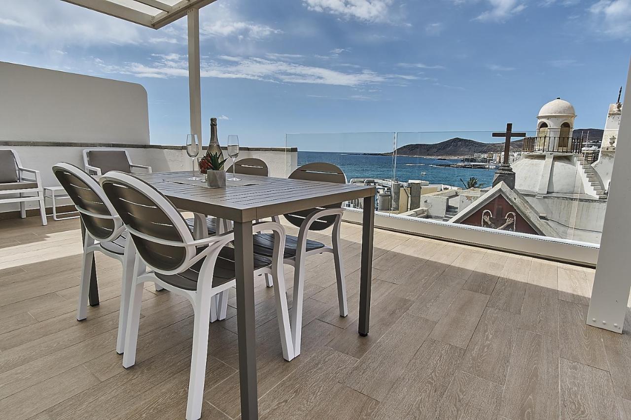 Malibu Canteras Atico 23 Vista Mar - Seaview Penthouse (Adults Only) Las Palmas de Gran Canaria Eksteriør bilde