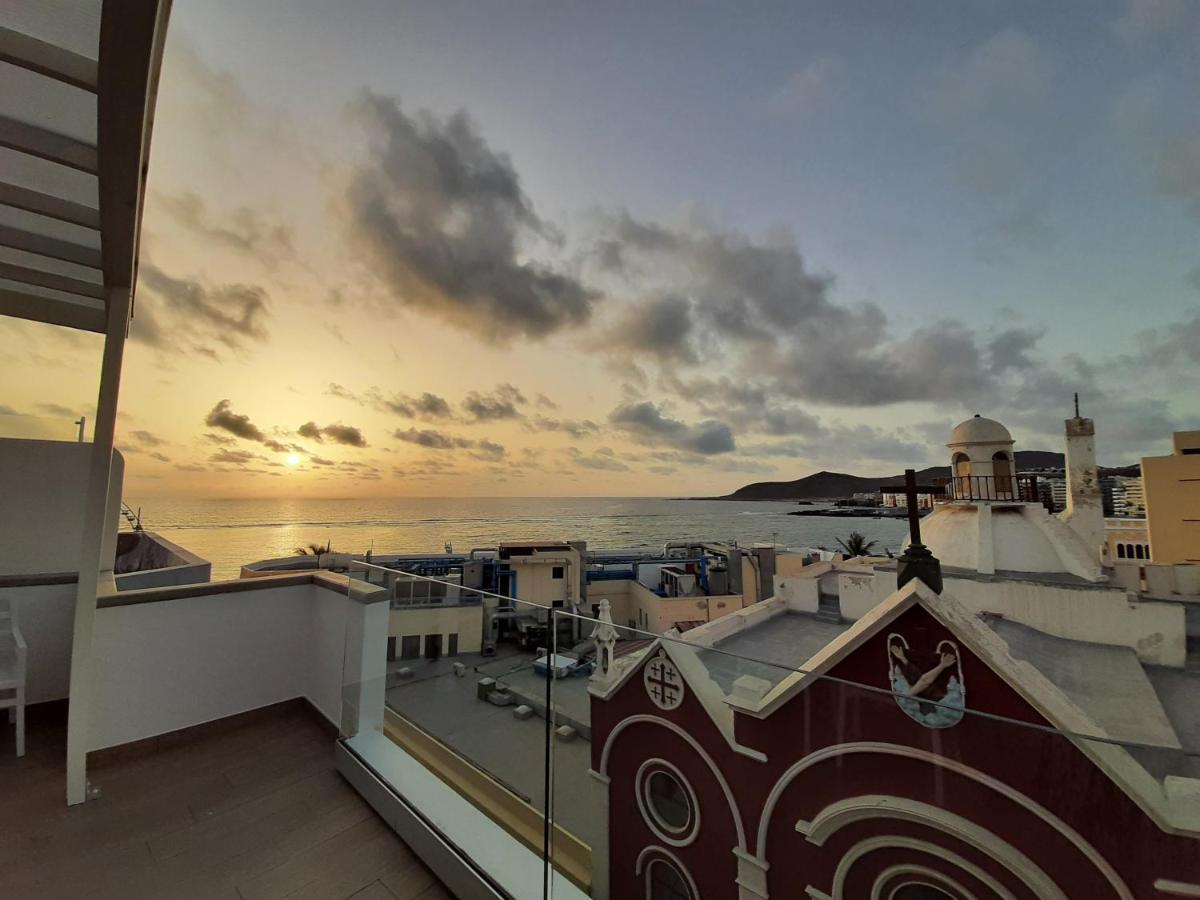 Malibu Canteras Atico 23 Vista Mar - Seaview Penthouse (Adults Only) Las Palmas de Gran Canaria Eksteriør bilde