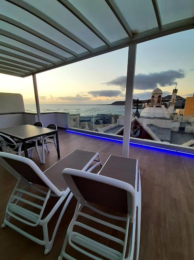 Malibu Canteras Atico 23 Vista Mar - Seaview Penthouse (Adults Only) Las Palmas de Gran Canaria Eksteriør bilde