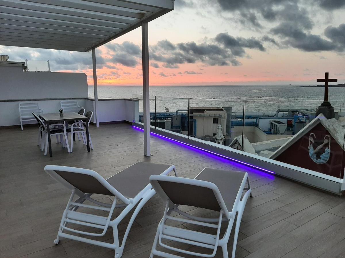 Malibu Canteras Atico 23 Vista Mar - Seaview Penthouse (Adults Only) Las Palmas de Gran Canaria Eksteriør bilde